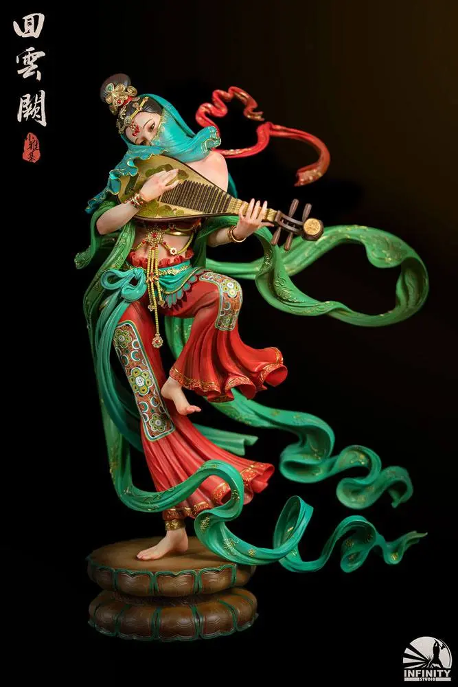 Infinity Studio Elegance Beauty Series Dancer of Cloud Palace szobor figura 35 cm termékfotó