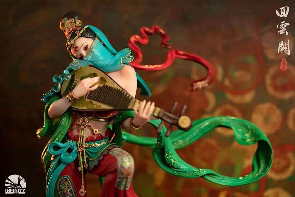 Infinity Studio Elegance Beauty Series Dancer of Cloud Palace szobor figura 35 cm termékfotó