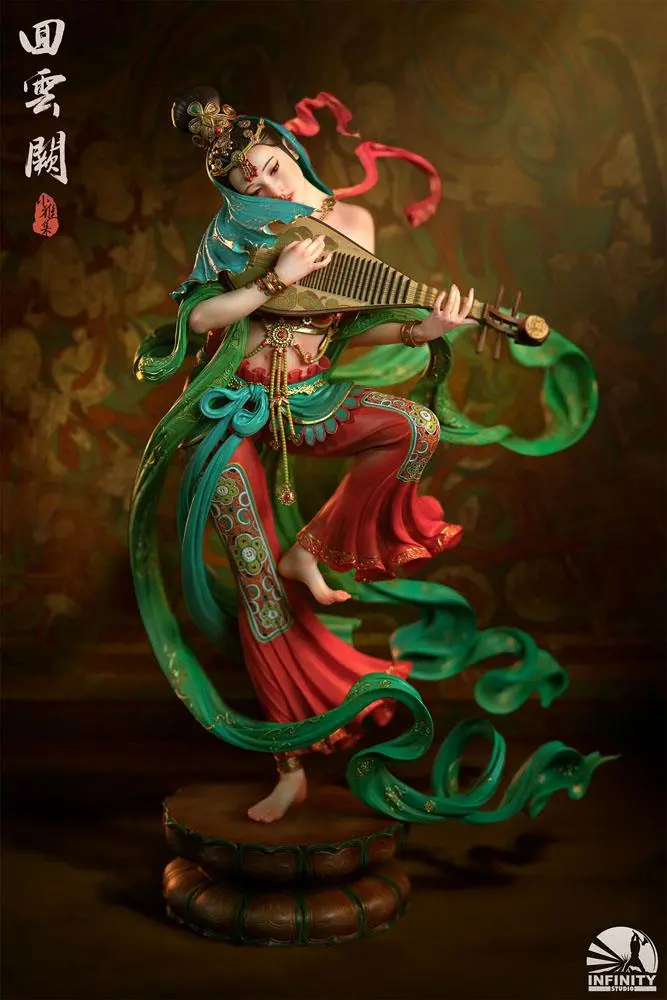 Infinity Studio Elegance Beauty Series Dancer of Cloud Palace szobor figura 35 cm termékfotó