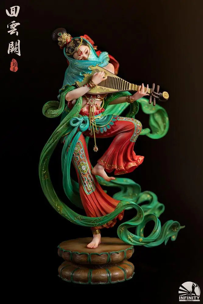Infinity Studio Elegance Beauty Series Dancer of Cloud Palace szobor figura 35 cm termékfotó