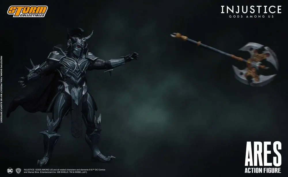 Injustice: Gods Among Us 1/12 Ares akciófigura 24 cm termékfotó