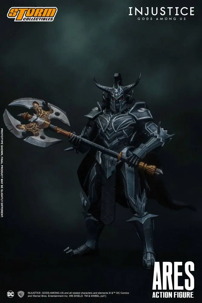 Injustice: Gods Among Us 1/12 Ares akciófigura 24 cm termékfotó