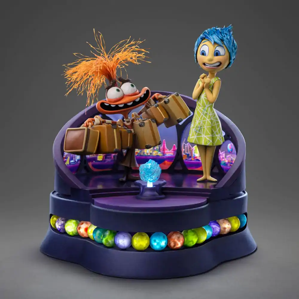 Inside Out 2 Deluxe Art Scale 1/10 Joy and Anxiety szobor figura 26 cm termékfotó