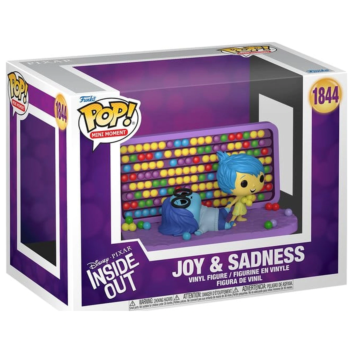 Inside Out Funko POP! Mini Moment Vinyl figura Joy & Sadness 9 cm termékfotó