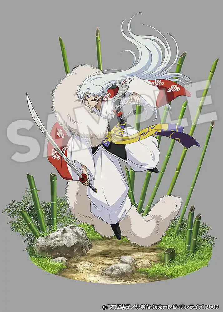 Inuyasha 1/7 Sesshomaru PVC szobor figura 35 cm termékfotó