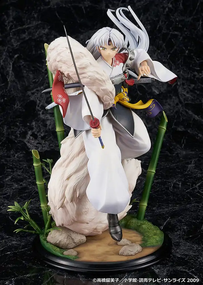 Inuyasha 1/7 Sesshomaru PVC szobor figura 35 cm termékfotó