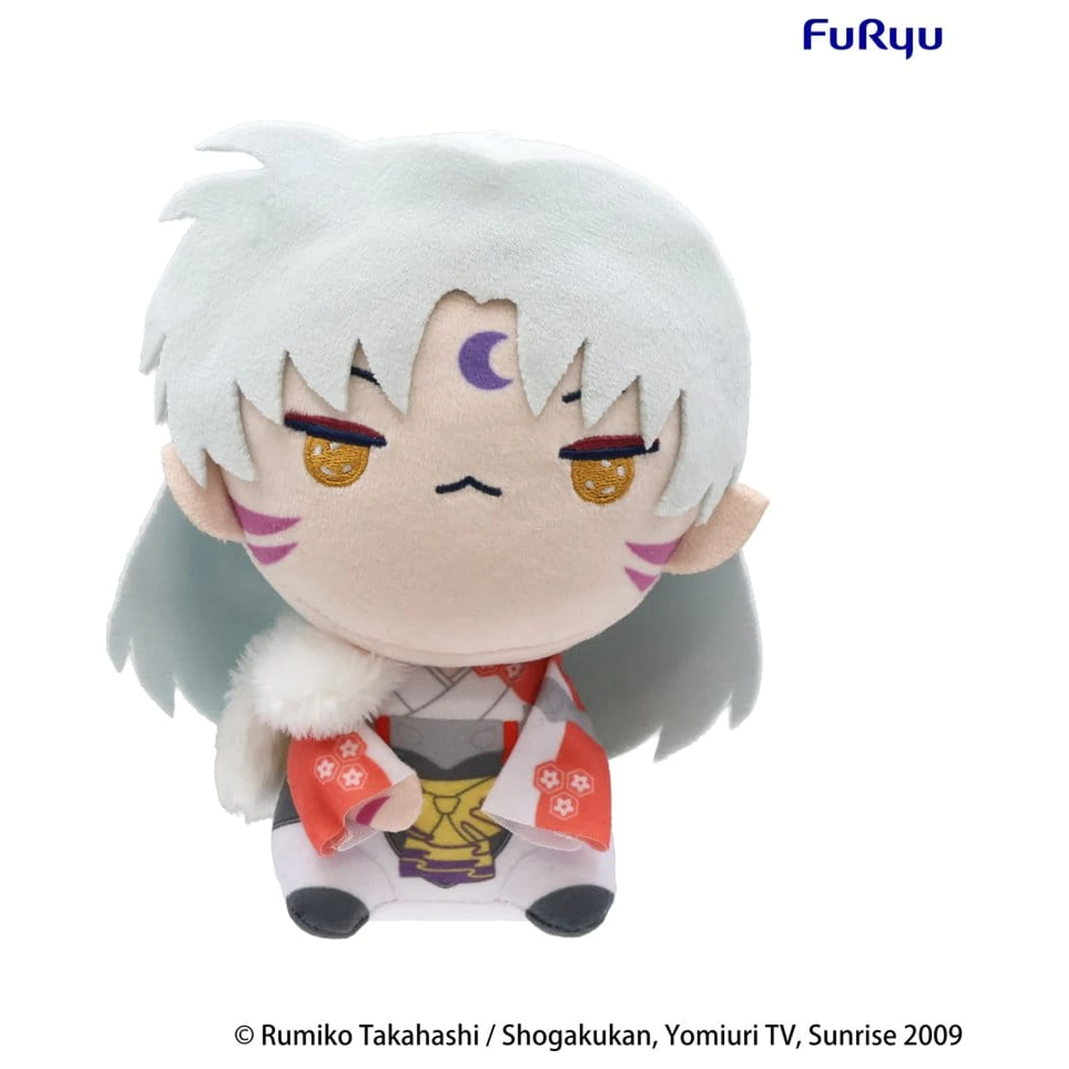 Inuyasha Mochipico plüss figura Sesshomaru 14 cm termékfotó