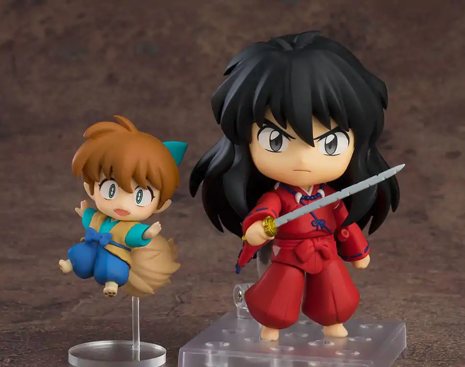 Inuyasha Nendoroid Action Figure Inuyasha: New Moon Ver. & Shippo 10 cm termékfotó