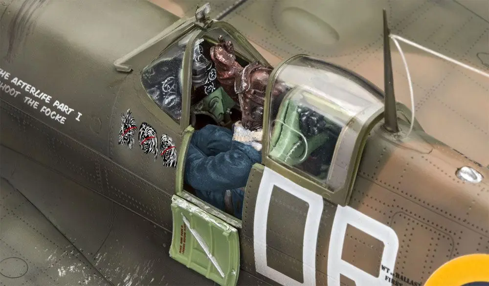 Iron Maiden 1/32 Spitfire Mk.II modell készlet 29 cm termékfotó