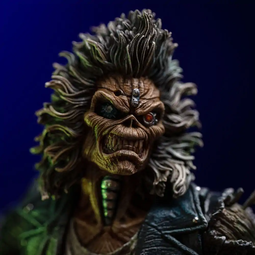 Iron Maiden Art Scale 1/10 Eddie 50th Year Anniversary szobor figura 22 cm termékfotó