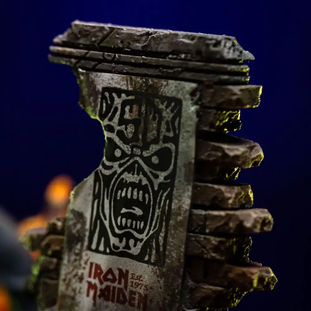 Iron Maiden Art Scale 1/10 Eddie 50th Year Anniversary szobor figura 22 cm termékfotó