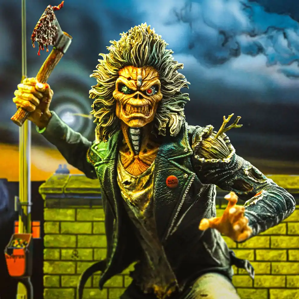 Iron Maiden Art Scale 1/10 Eddie 50th Year Anniversary szobor figura 22 cm termékfotó