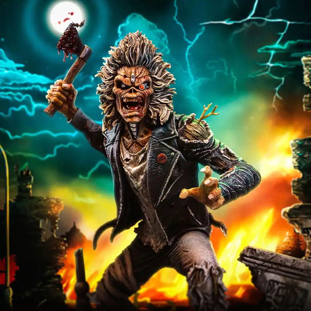 Iron Maiden Art Scale 1/10 Eddie 50th Year Anniversary szobor figura 22 cm termékfotó