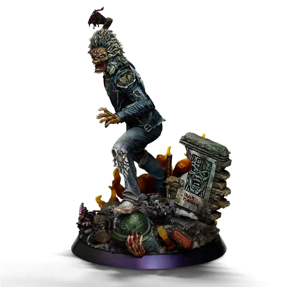 Iron Maiden Art Scale 1/10 Eddie 50th Year Anniversary szobor figura 22 cm termékfotó