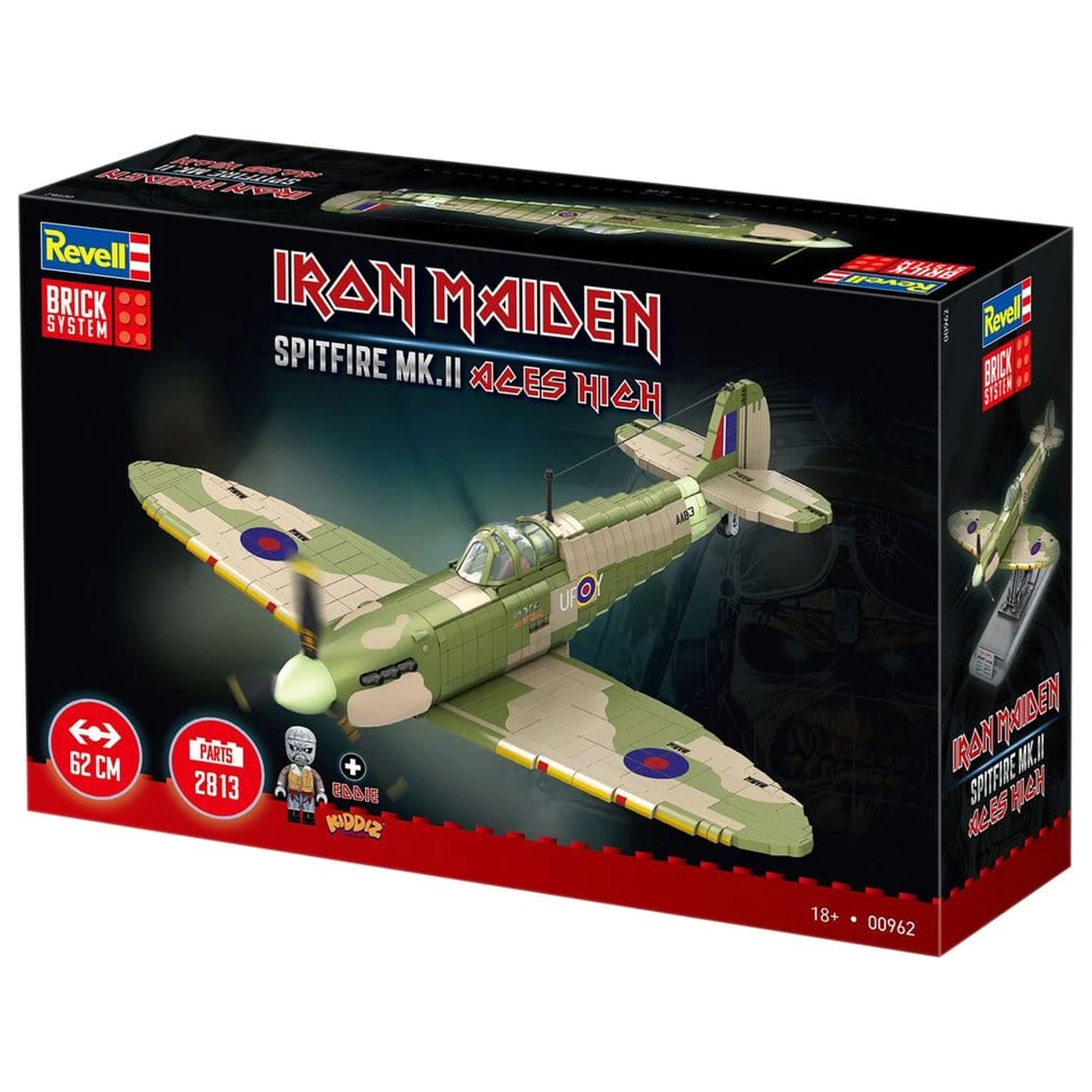 Iron Maiden Brick System Spitfire MK.II Aces High építőkészlet csomag 58 cm termékfotó