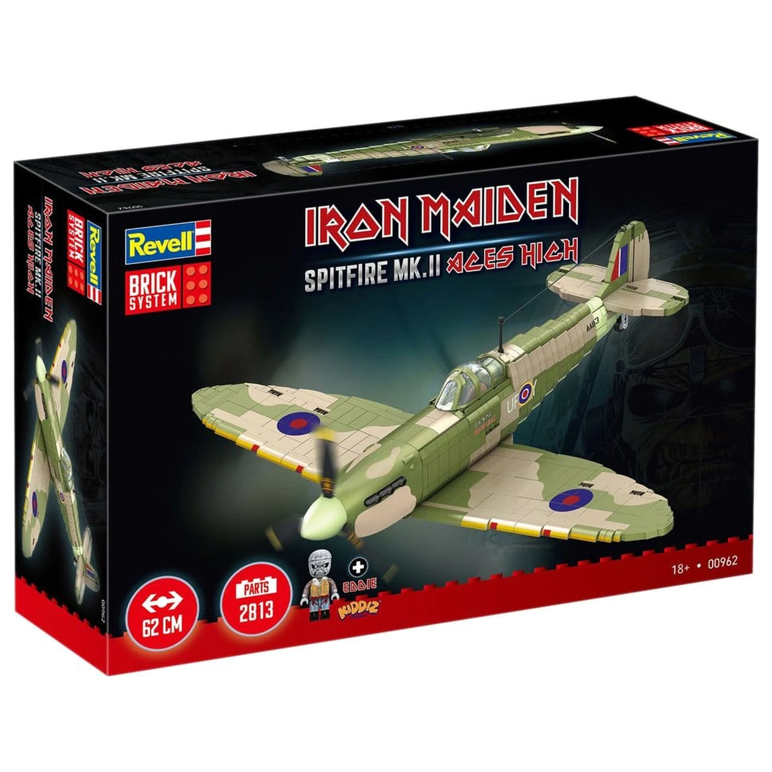 Iron Maiden Brick System Spitfire MK.II Aces High építőkészlet csomag 58 cm termékfotó