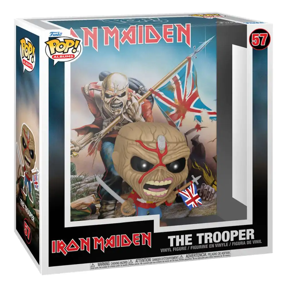 Iron Maiden POP! Albums Vinyl Figure The Trooper 9 cm termékfotó