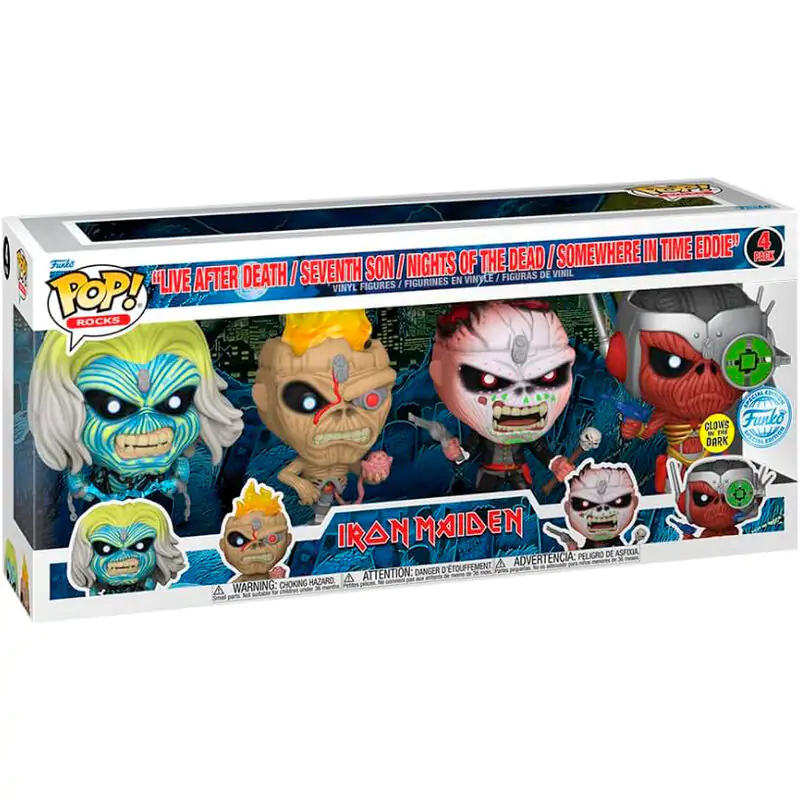 Iron Maiden Funko POP figura csomag Exkluzív termékfotó