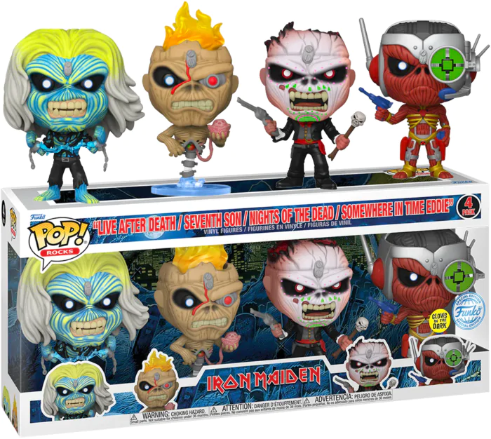 Iron Maiden Funko POP figura csomag Exkluzív termékfotó