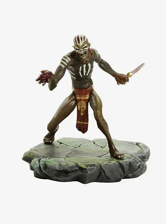 Iron Maiden Legacy of the Beast 1/24 Shaman Eddie PVC szobor figura 10 cm termékfotó
