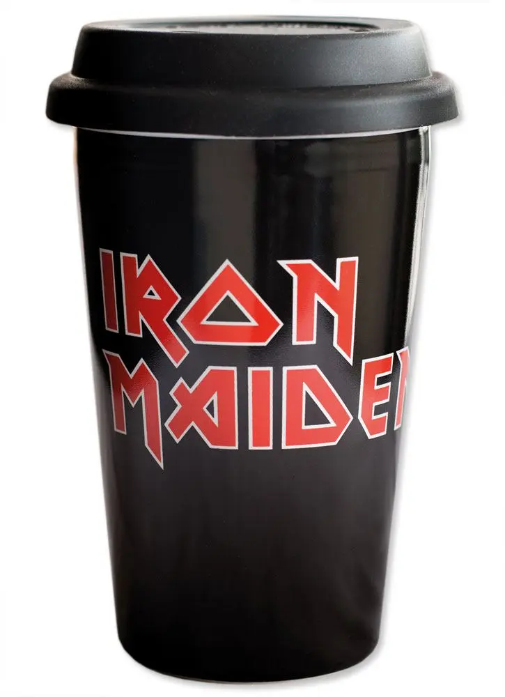 Iron Maiden Logo utazó bögre termékfotó