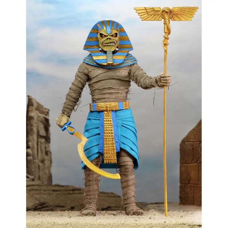 Iron Maiden Pharaoh Eddie Retro figura 20cm termékfotó