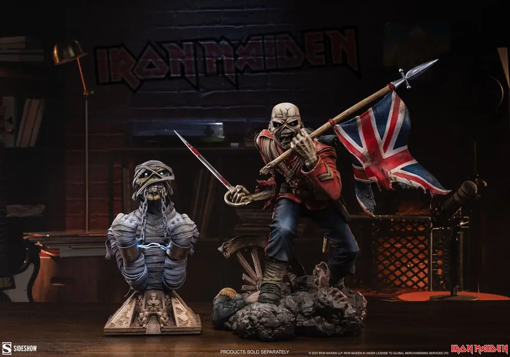 Iron Maiden Powerslave Eddie mellszobor figura 30 cm termékfotó