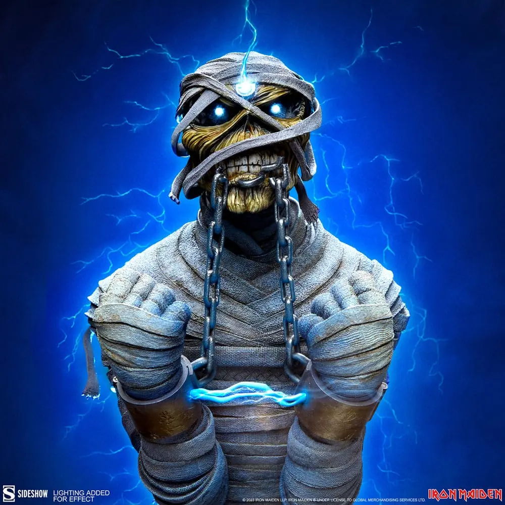 Iron Maiden Powerslave Eddie mellszobor figura 30 cm termékfotó