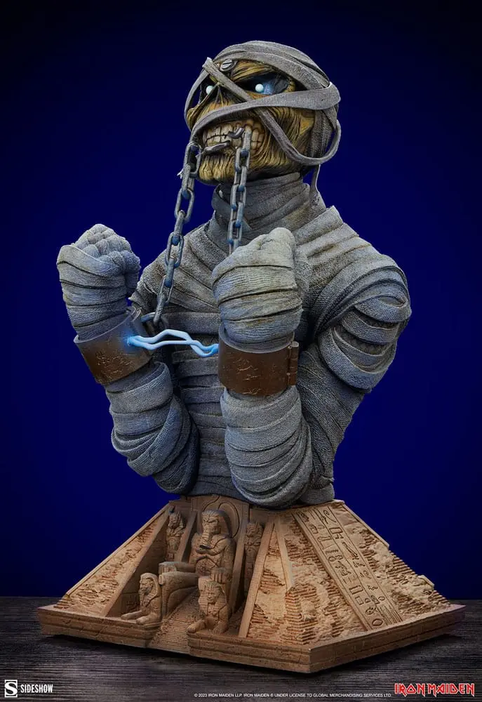 Iron Maiden Powerslave Eddie mellszobor figura 30 cm termékfotó