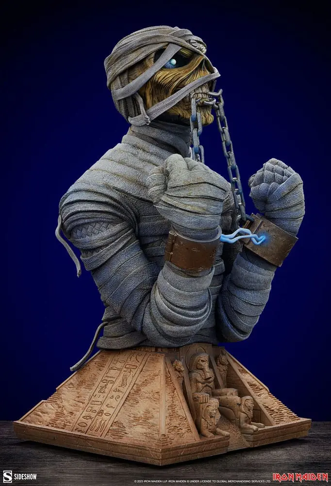 Iron Maiden Powerslave Eddie mellszobor figura 30 cm termékfotó