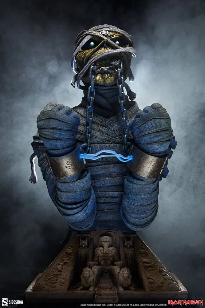 Iron Maiden Powerslave Eddie mellszobor figura 30 cm termékfotó