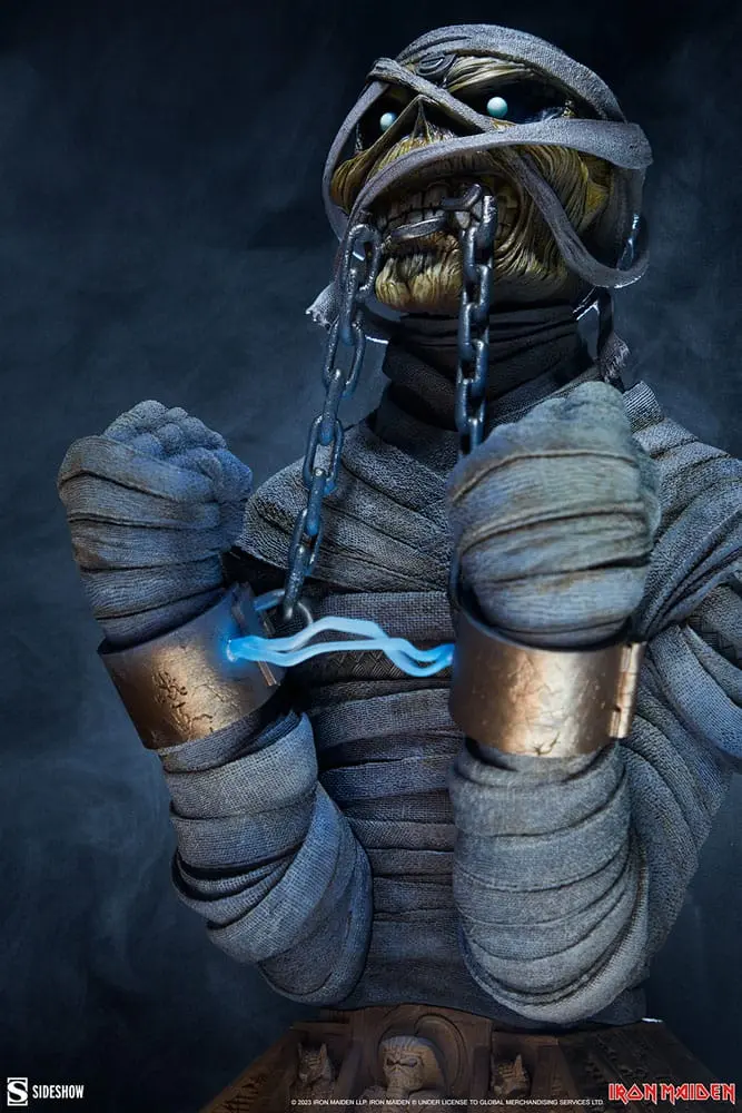 Iron Maiden Powerslave Eddie mellszobor figura 30 cm termékfotó