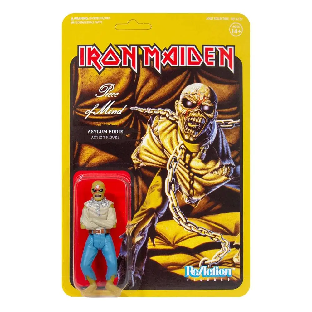 Iron Maiden ReAction Piece of Mind (Album Art) akciófigura 10 cm termékfotó