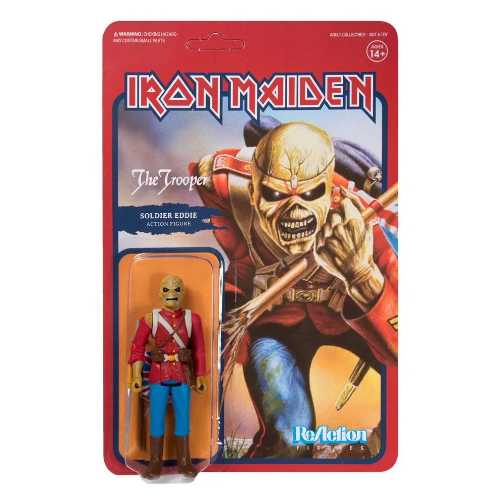 Iron Maiden ReAction The Trooper akciófigura 10 cm termékfotó