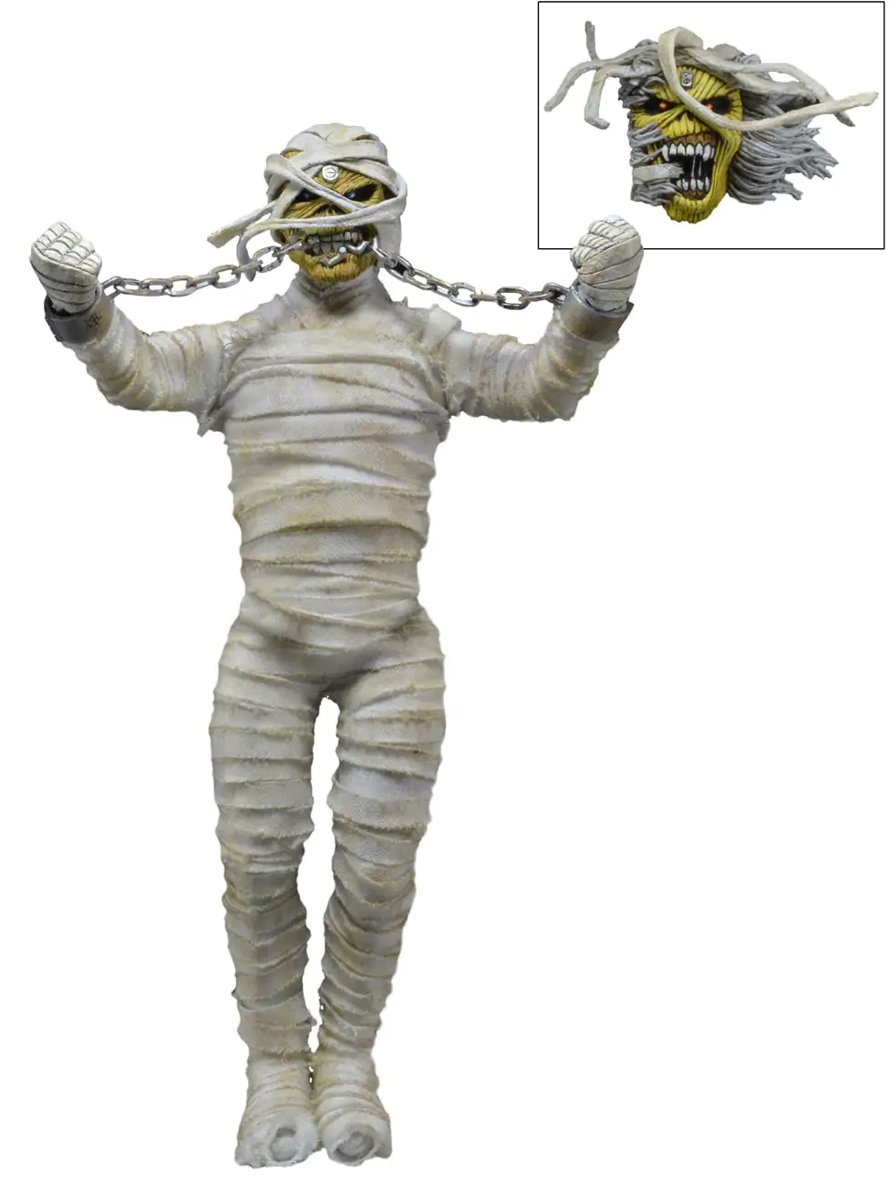 Iron Maiden Retro Mummy Eddie akciófigura 20 cm termékfotó