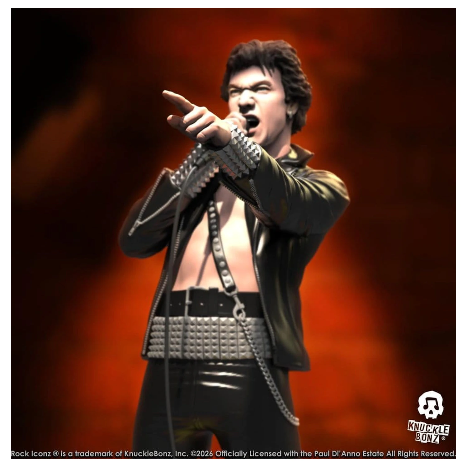 Iron Maiden Rock Iconz Paul Di'Anno szobor figura 20 cm termékfotó