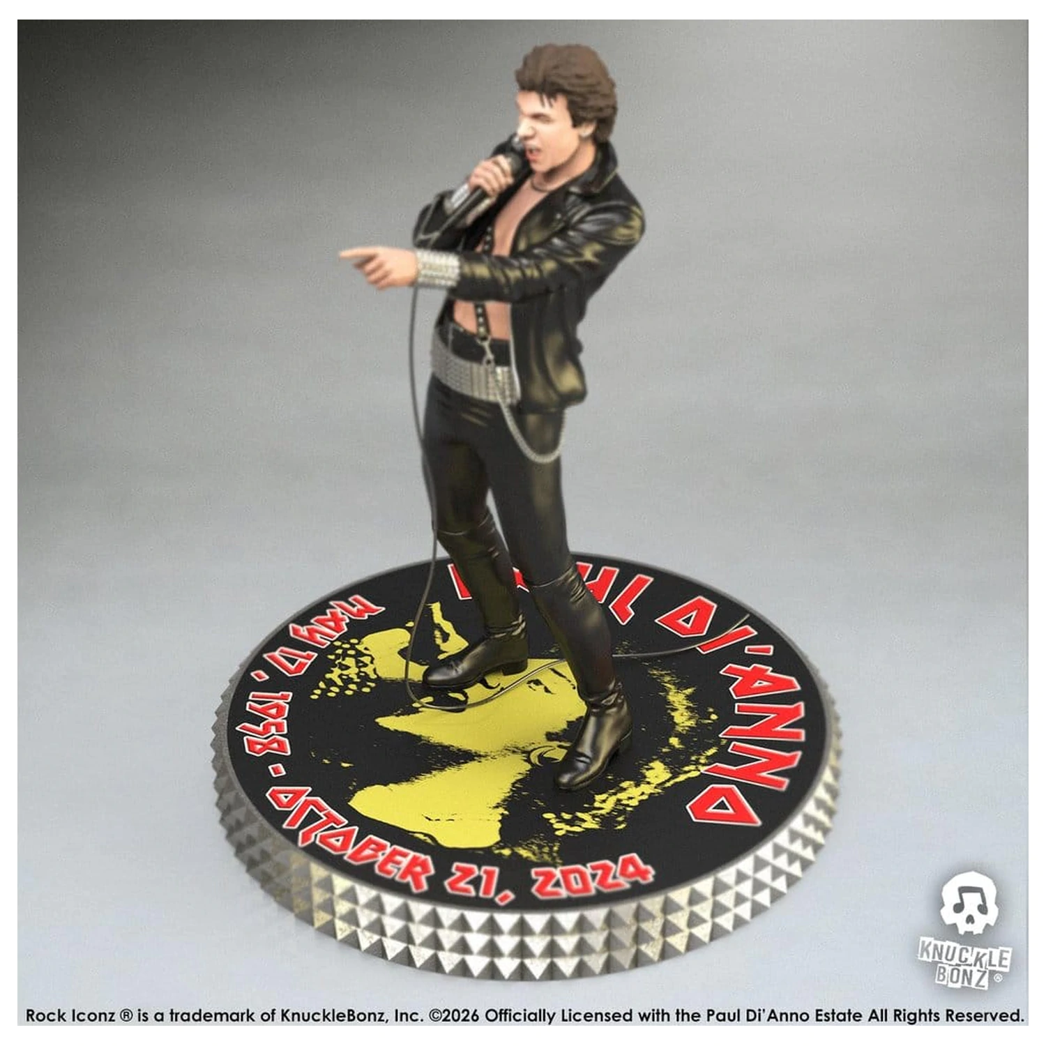 Iron Maiden Rock Iconz Paul Di'Anno szobor figura 20 cm termékfotó