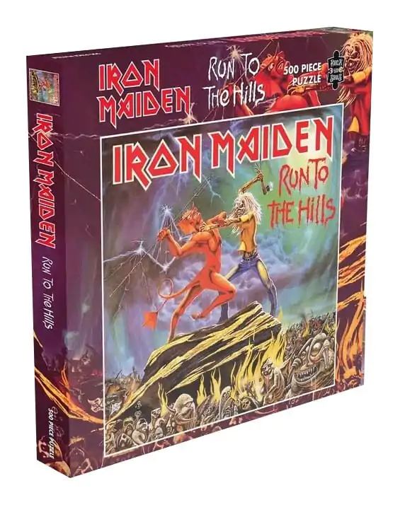 Iron Maiden: Run to the Hills Jigsaw Puzzle (500 Piece) termékfotó