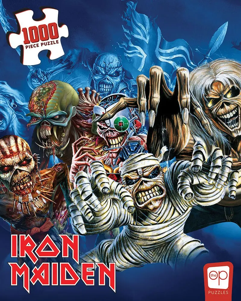 Iron Maiden The Faces of Eddie puzzle (1000 darab) termékfotó