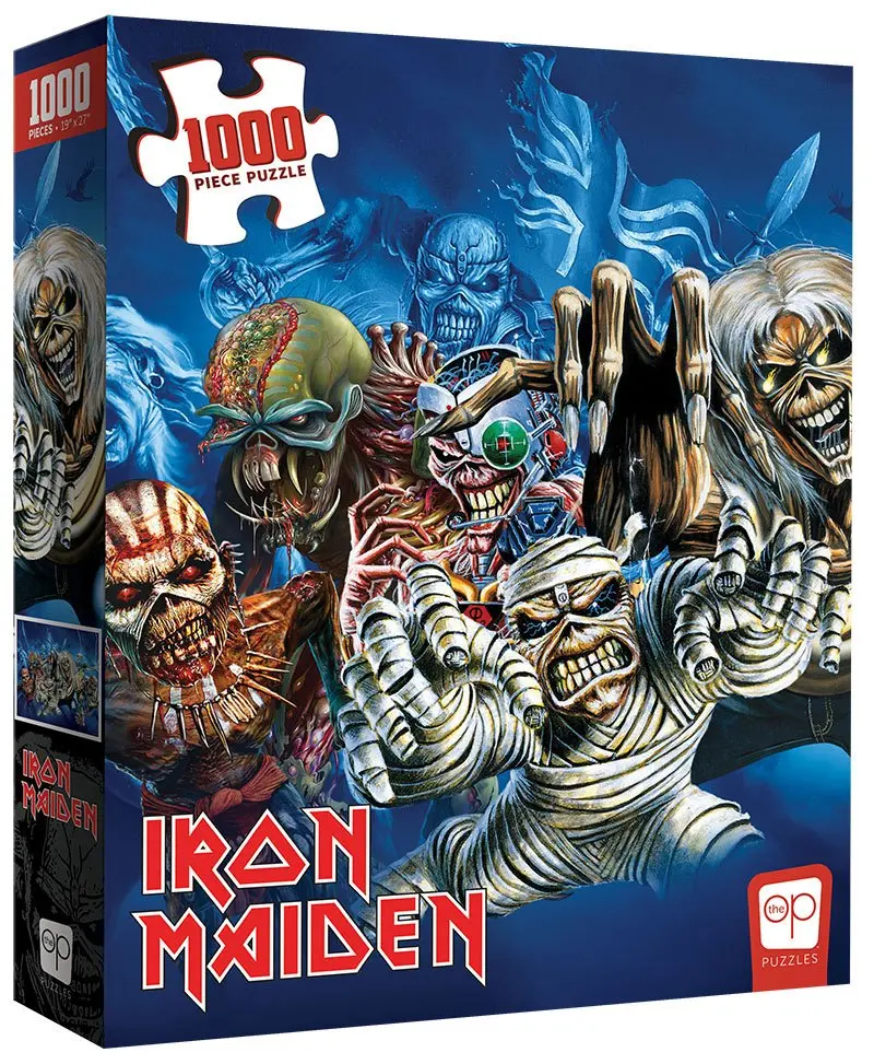 Iron Maiden The Faces of Eddie puzzle (1000 darab) termékfotó