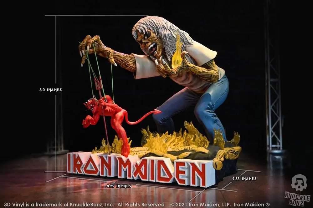 Iron Maiden The Number of the Beast 3D Vinyl szobor figura 20 x 21 x 24 cm termékfotó