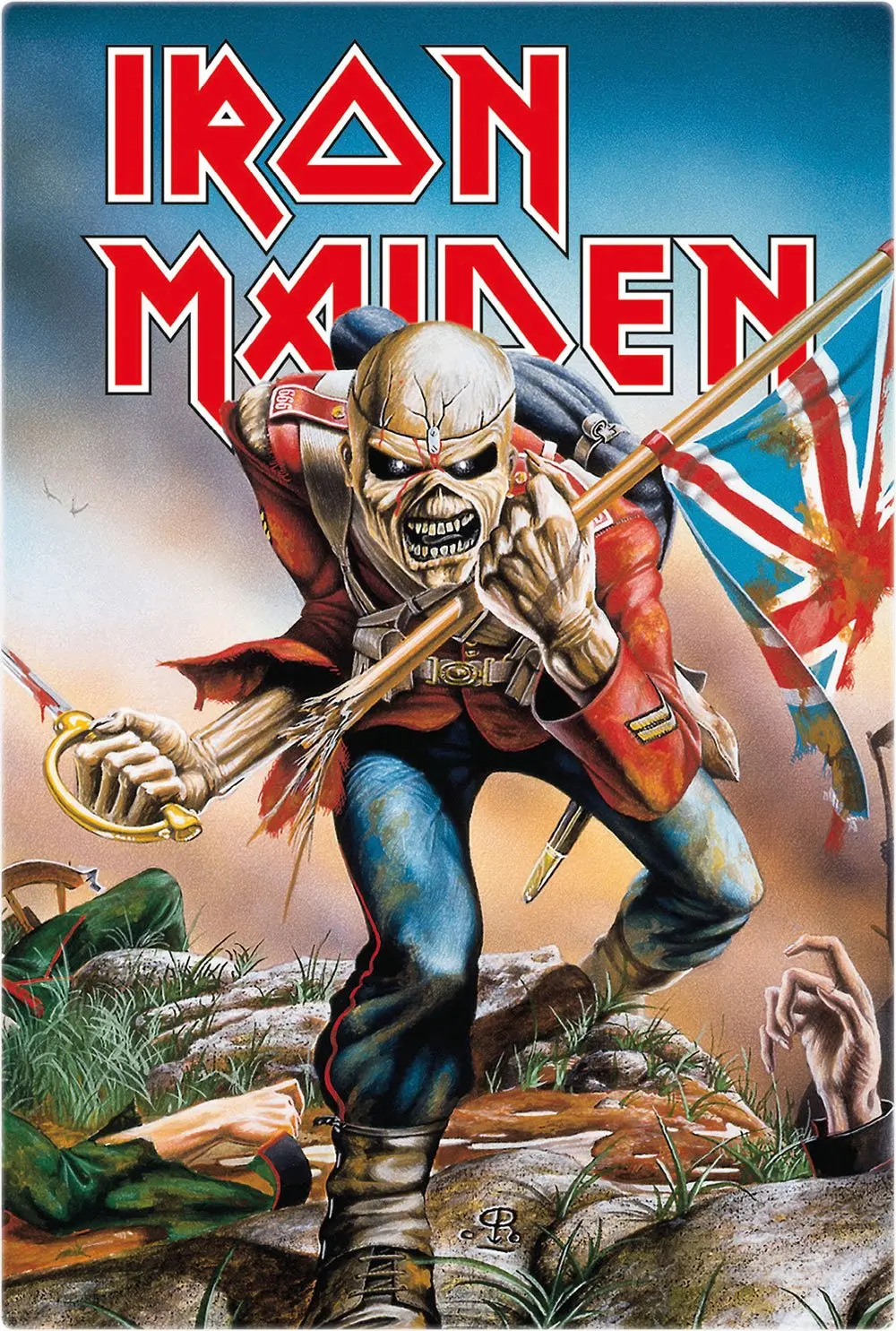 Iron Maiden Trooper tábla 20 x 30 cm termékfotó