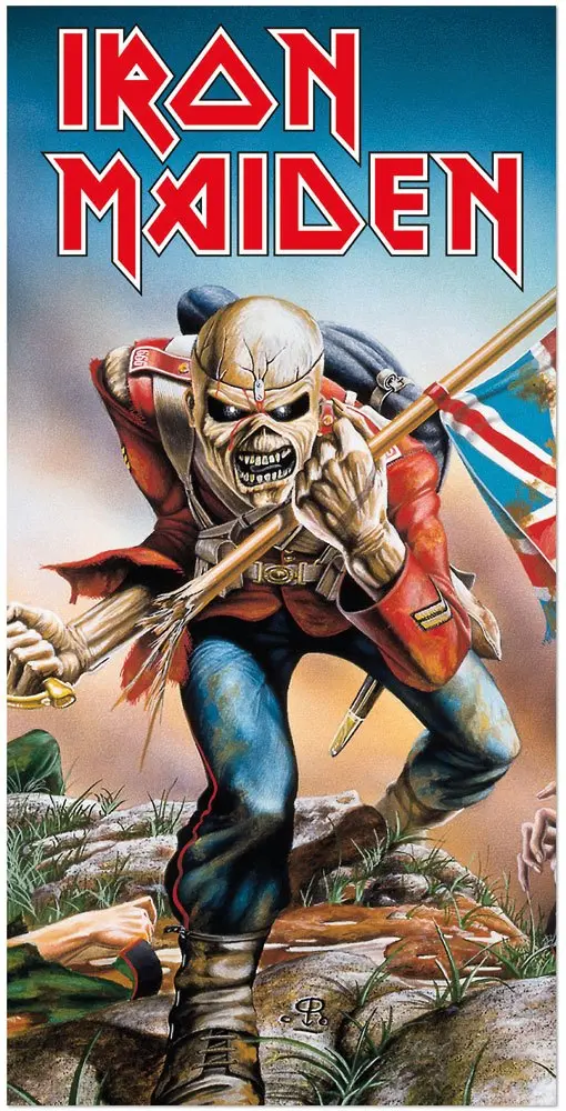 Iron Maiden Trooper törölköző 150 x 75 cm termékfotó