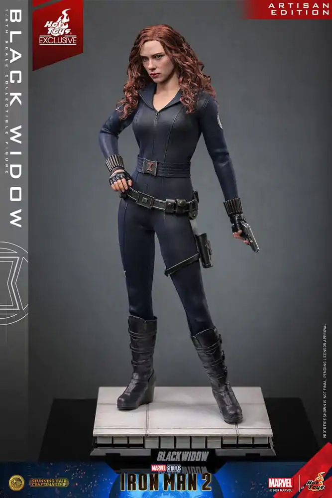 Iron Man 2 1/6 Black Widow Artisan Edition Hot Toys Exkluzív akciófigura 28 cm termékfotó