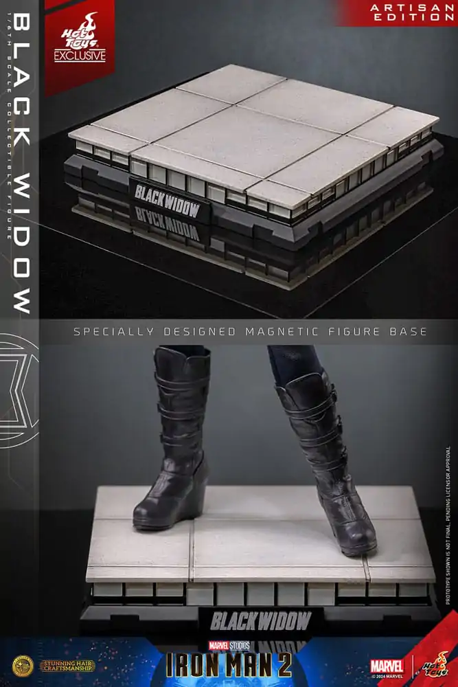 Iron Man 2 1/6 Black Widow Artisan Edition Hot Toys Exkluzív akciófigura 28 cm termékfotó