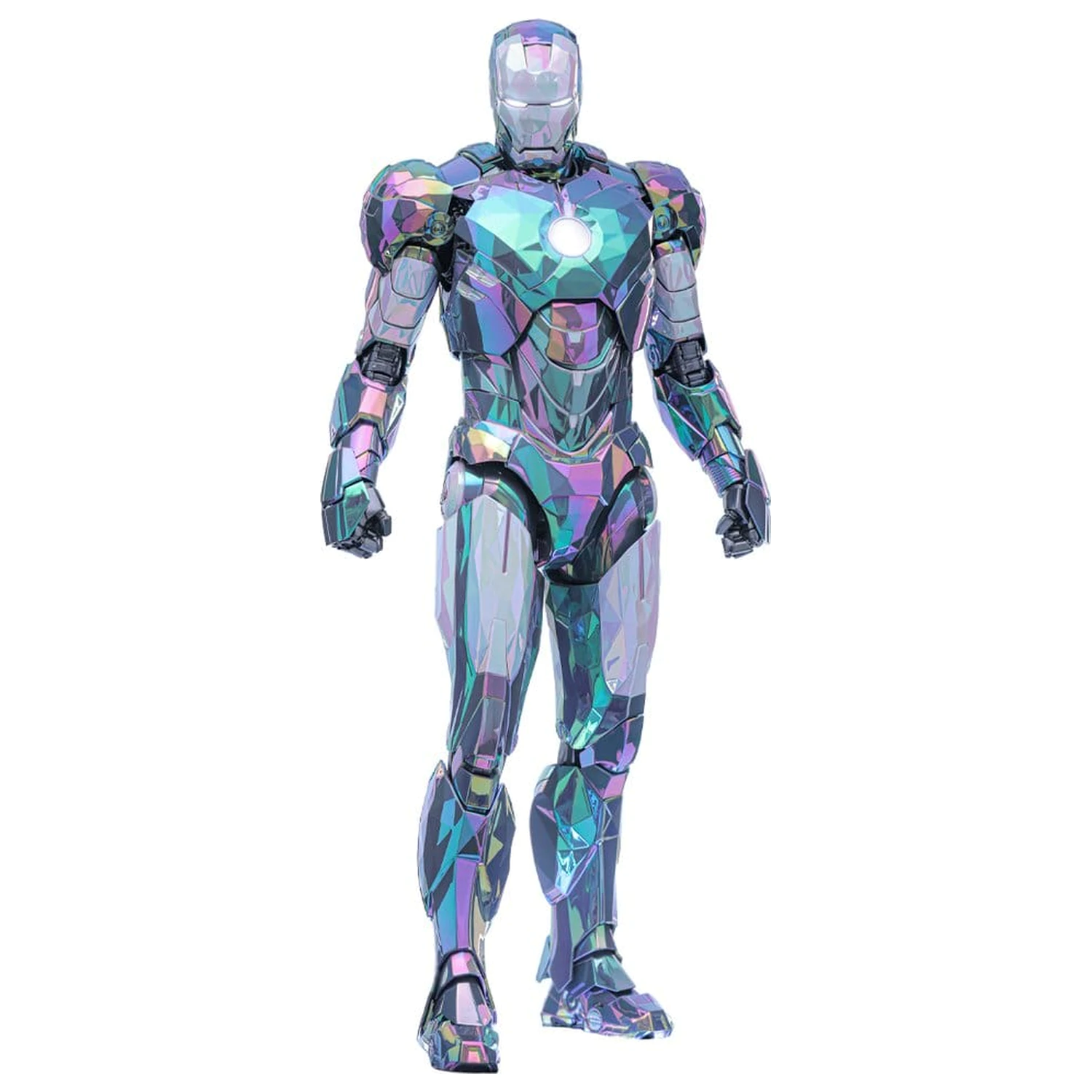 Iron Man 2 1/6 Iron Man Mark IV (Haze Fractal Armor) akciófigura 33 cm termékfotó