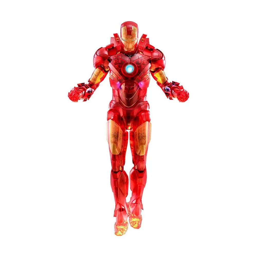 Iron Man 2 MM 1/6 Iron Man Mark IV (Holographic Version) 2020 Toy Fair Exklusive akciófigura 30 cm termékfotó