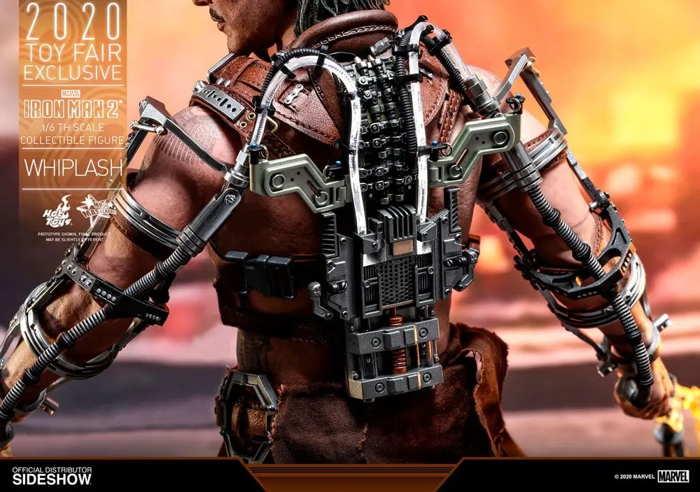 Iron Man 2 Movie Masterpiece 1/6 Whiplash 2020 Toy Fair Exclusive akciófigura 30 cm termékfotó
