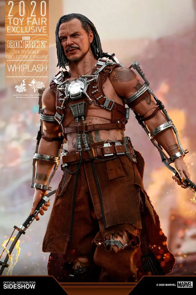 Iron Man 2 Movie Masterpiece 1/6 Whiplash 2020 Toy Fair Exclusive akciófigura 30 cm termékfotó