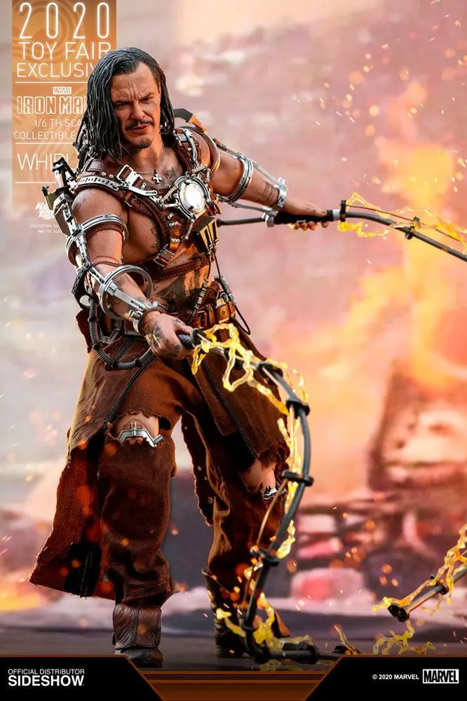 Iron Man 2 Movie Masterpiece 1/6 Whiplash 2020 Toy Fair Exclusive akciófigura 30 cm termékfotó
